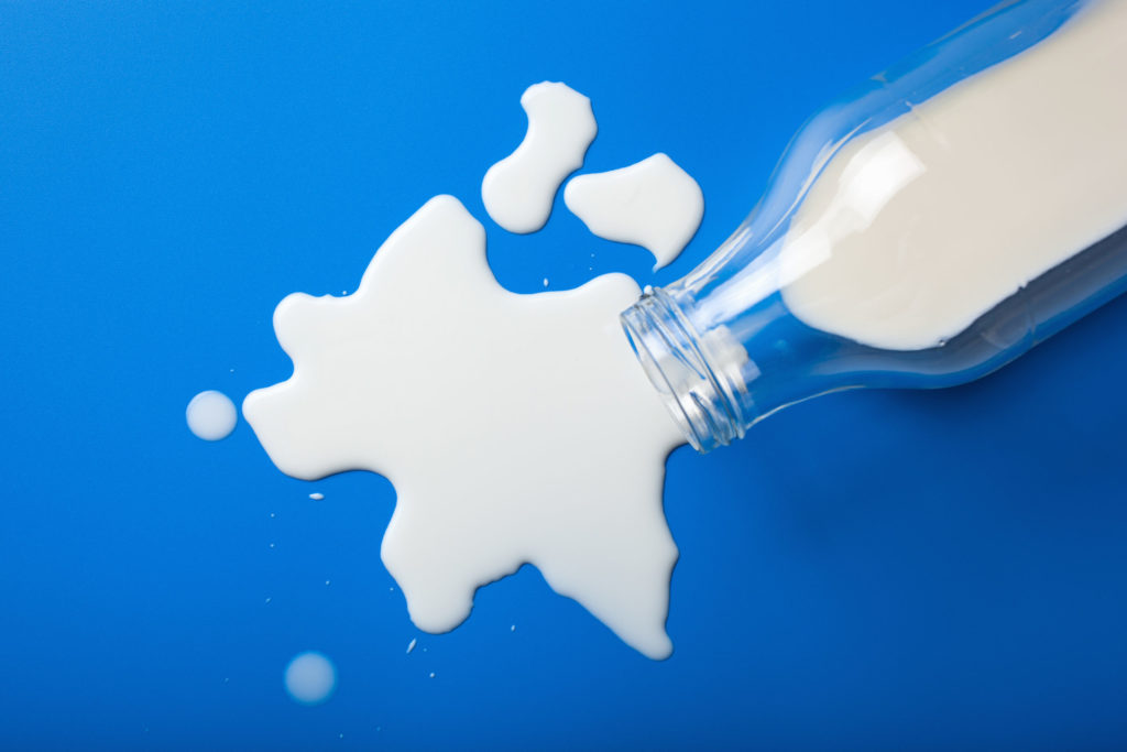 milk splatter