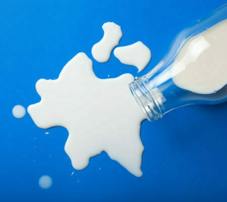 milk splatter