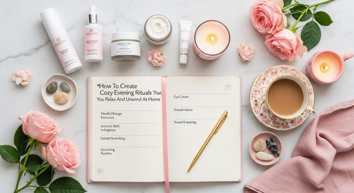 How To Create Cozy Evening Rituals That Help You Relax And Unwind At Home