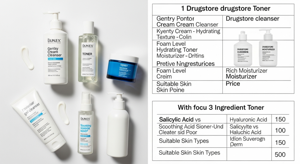 best drugstore skincare products guide 2026