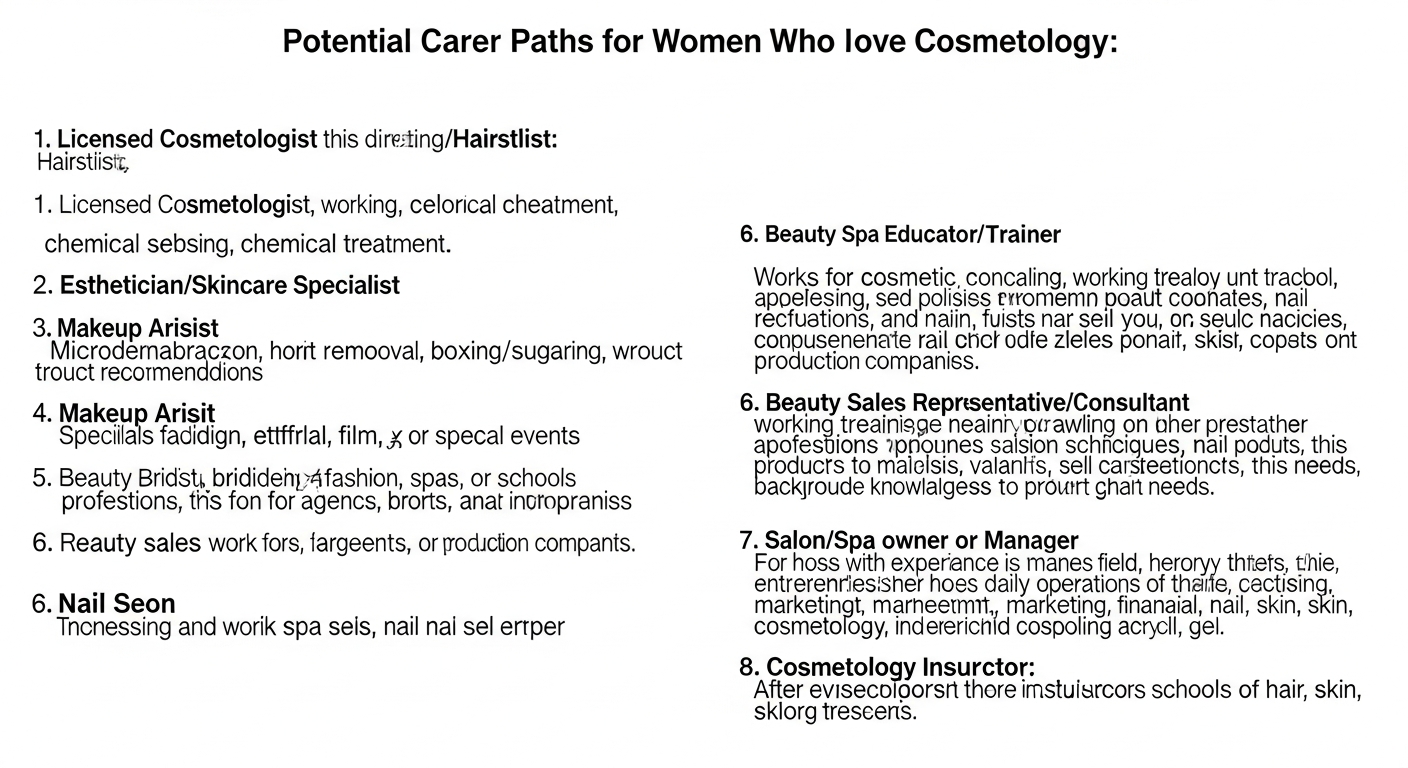 Career Paths For Women Who Love Cosmetology