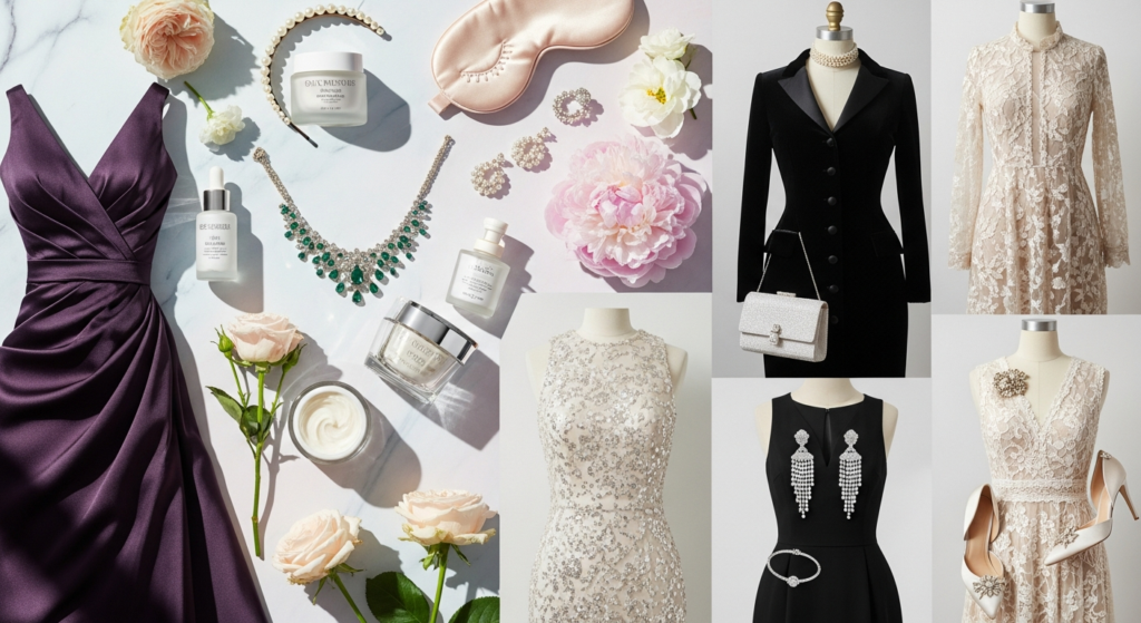 how to style evening dresses for formal events