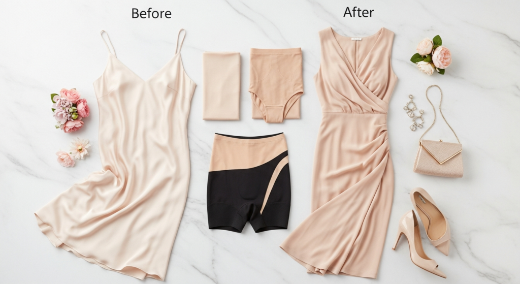 how shapewear transforms your outfit and confidence