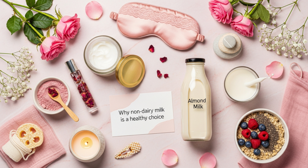 why non-dairy milk is a healthy choice for women