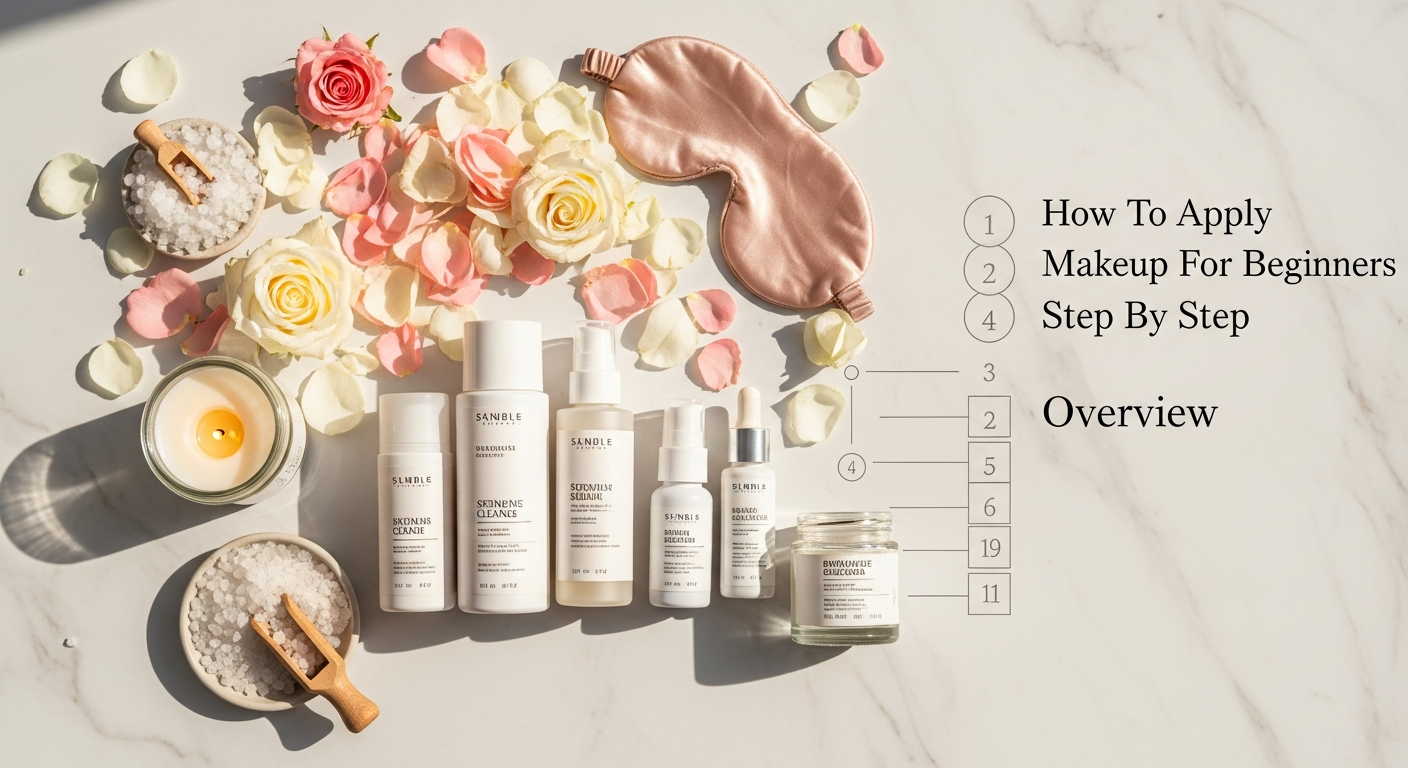 How To Apply Makeup For Beginners Step By Step