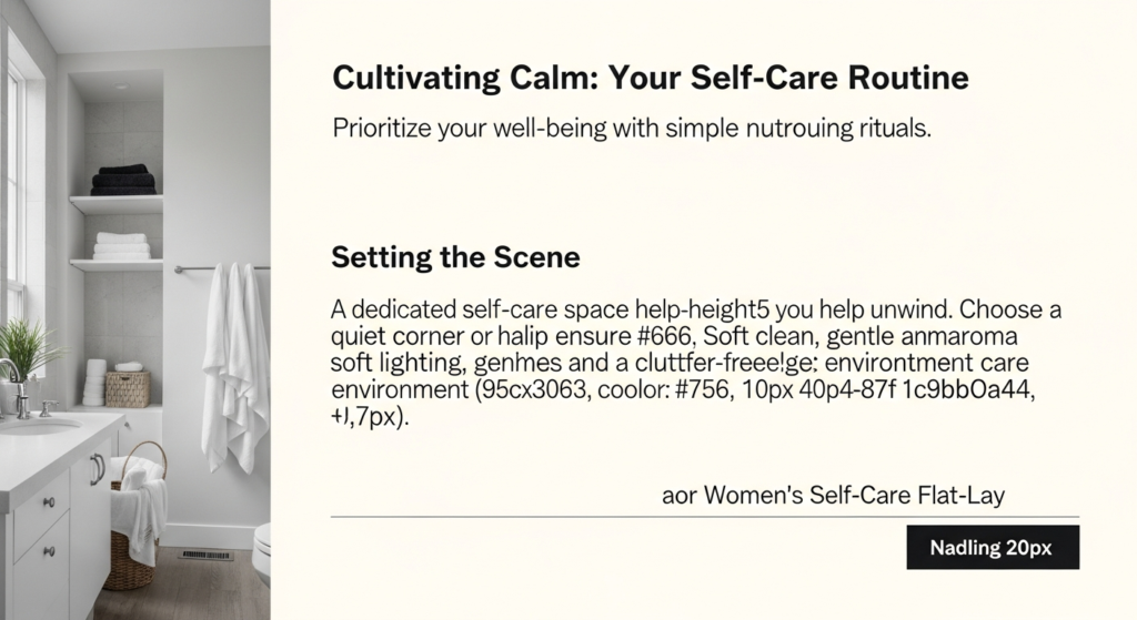 how to create a self-care routine that actually works