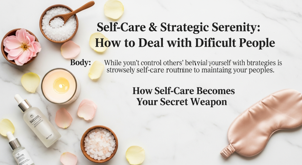 how to deal with difficult people at work