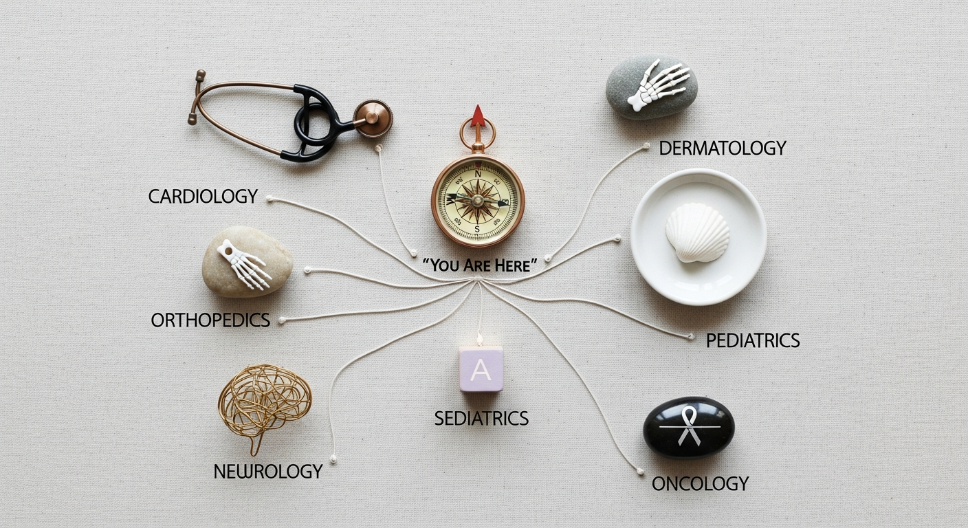 how to find the right medical specialist for your needs illustration