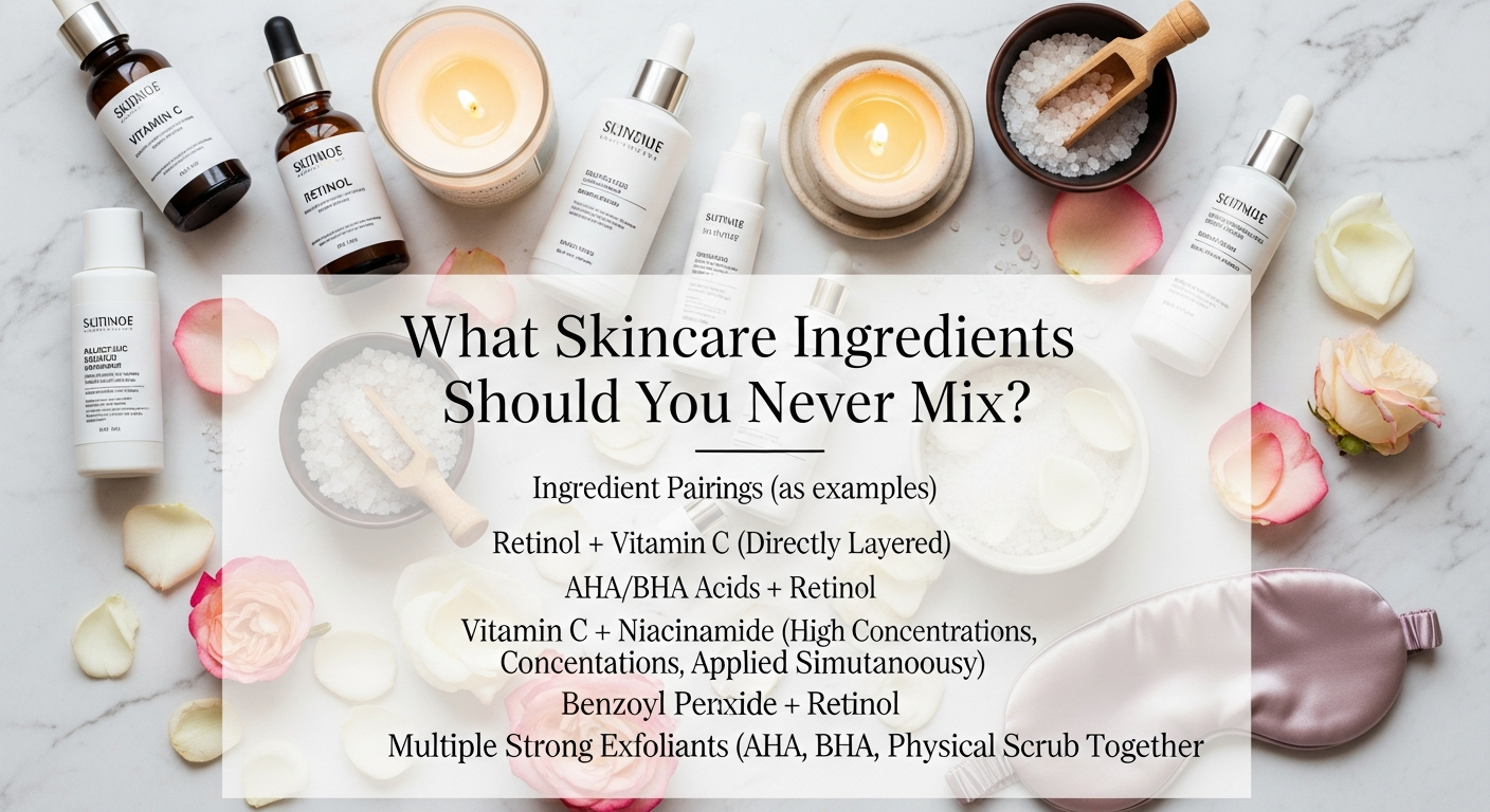 What Skincare Ingredients Should You Never Mix
