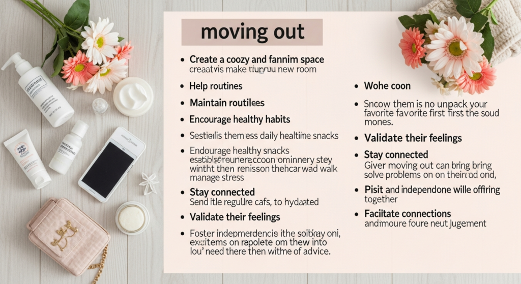 tips to help your teen cope with moving out for college