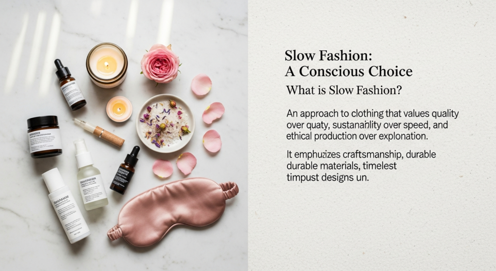 what is slow fashion and why it matters