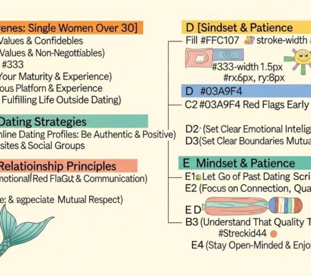 dating advice for single women over 30 — featured illustration