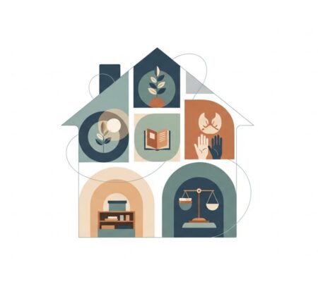 intentional living home guide — featured illustration